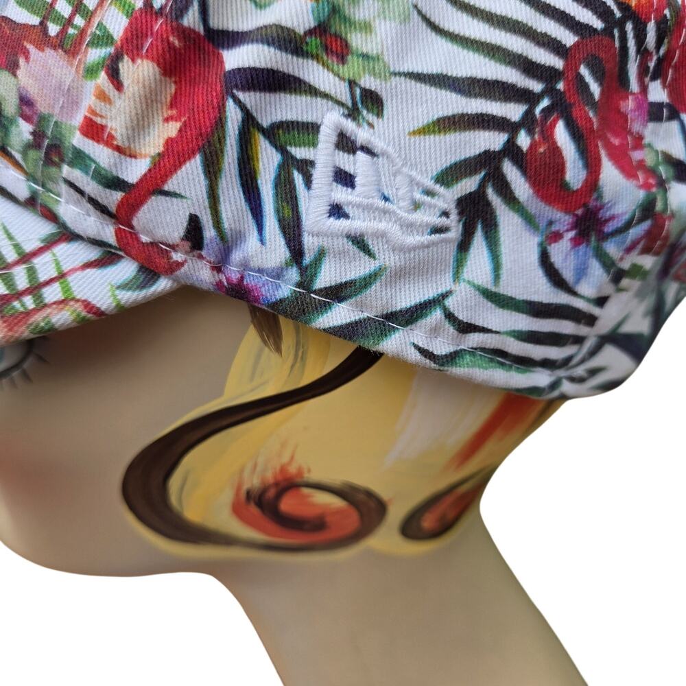 Chicago Bulls Tropical Floral Hat | Resort Streetwear Y2K New Era Cap - Picture 6 of 10